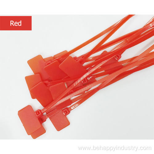 Nylon Cable Ties Tag Labels Plastic Loop Ties